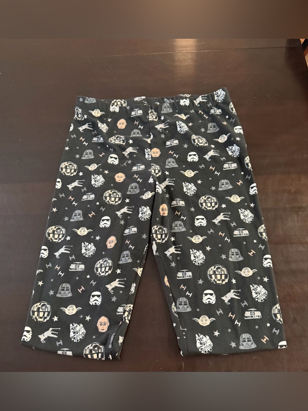 Black Star Wars Graphic adult Leggings